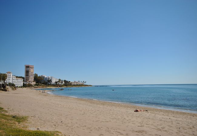 Playa cercana de este apartamento en Mijas Costa 