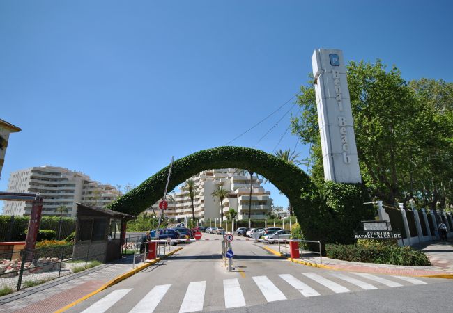 Vistas de este apartamento en Benalmádena