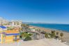 Vistas de este apartamento en Torremolinos