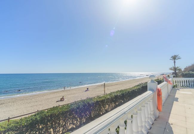 Vistas de este apartamento en Marbella