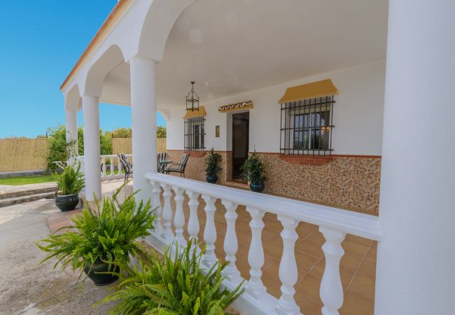 Terraza de esta finca en Alhaurín el Grande