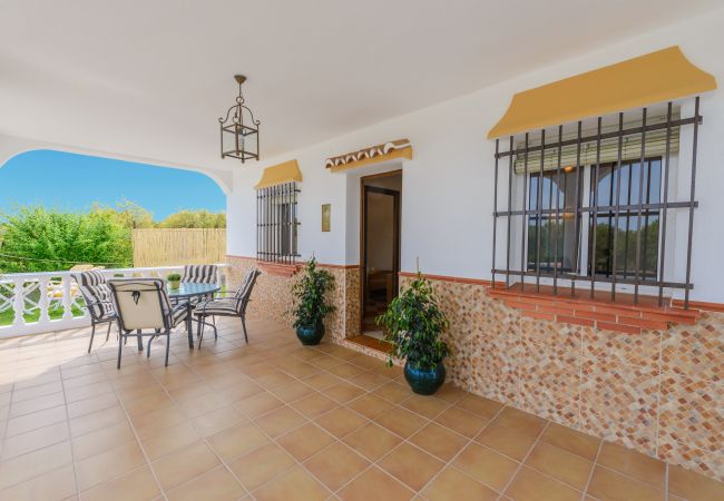 Terraza de esta finca en Alhaurín el Grande