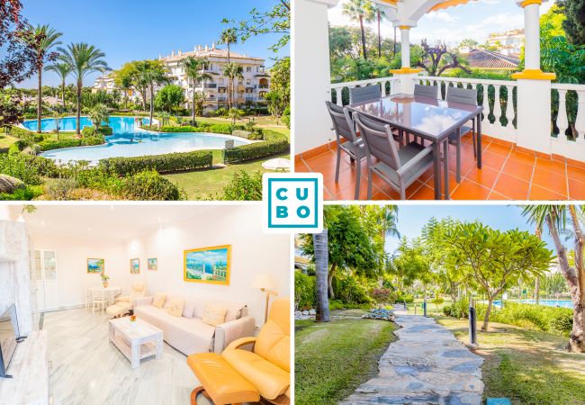 Encantador apartamento en Marbella con piscina para 4 personas.