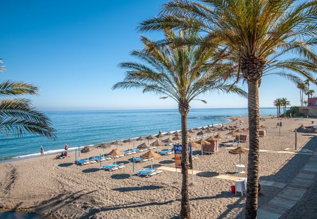 Playa cercana de este apartamento en Benalmádena