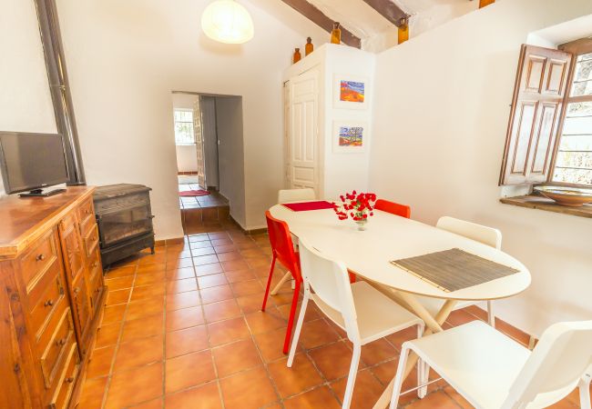 Cocina de esta casa rural en Alhaurín el Grande