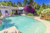 Piscina de esta casa rural en Alhaurín el Grande