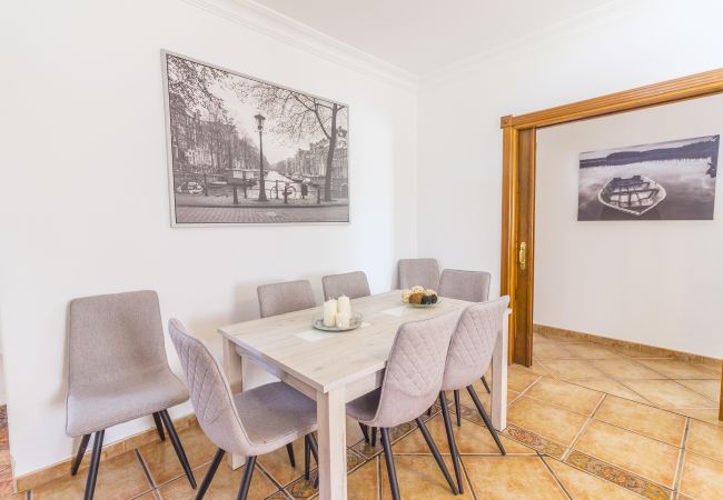 Salón comedor de esta finca de lujo en Alhaurín el Grande