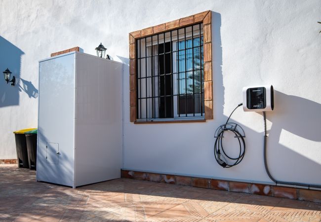 Terraza de esta villa en Alhaurín el Grande