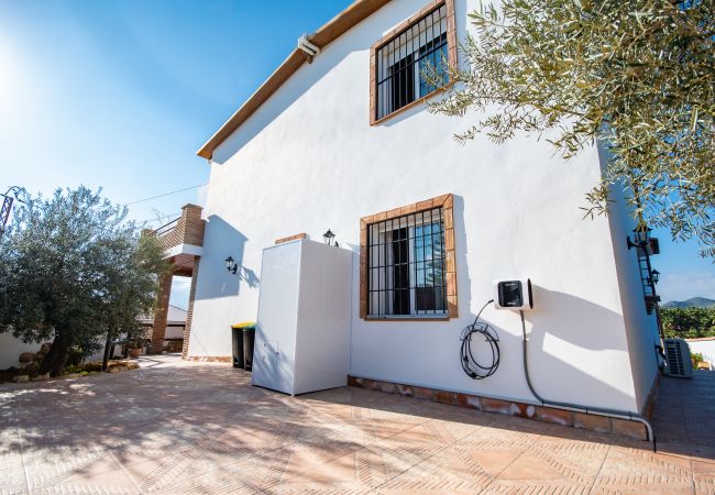 Terraza de esta villa en Alhaurín el Grande