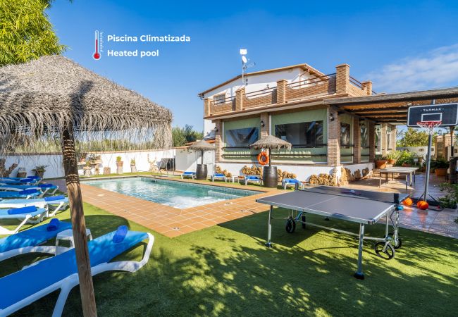 Maravillosa casa rural con piscina climatizada en Alhaurín