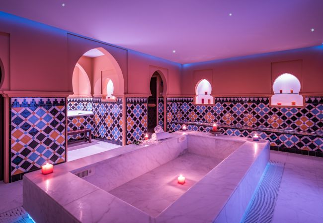 Hammam de esta casa de lujo en el centro de Alhaurín el Grande