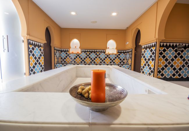 Hammam de esta casa de lujo en el centro de Alhaurín el Grande