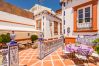 Terraza de esta casa de lujo en el centro de Alhaurín el Grande