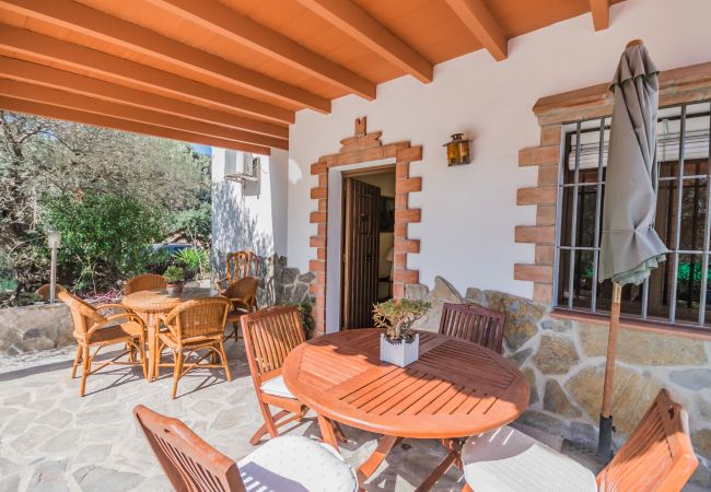 Terraza de esta finca en Alhaurín el Grande