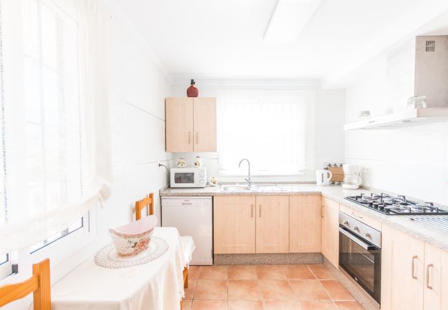 Cocina de esta casa rural en Alhaurín el Grande