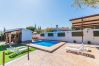 Piscina privada de esta casa rural en Alhaurín el Grande