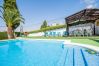 Piscina privada de esta casa en Alhaurín de la Torre