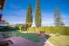 Jardín de esta casa en Alhaurín de la Torre