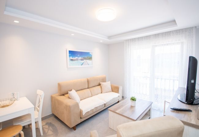 Salón comedor de este apartamento en Benalmádena (Arroyo de la miel)