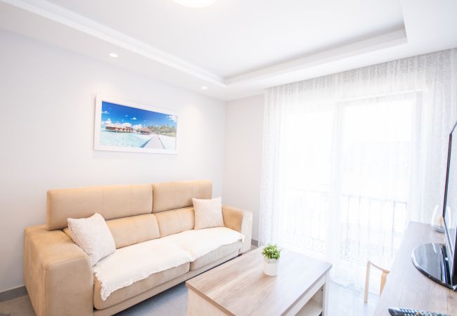 Salón comedor de este apartamento en Benalmádena (Arroyo de la miel)