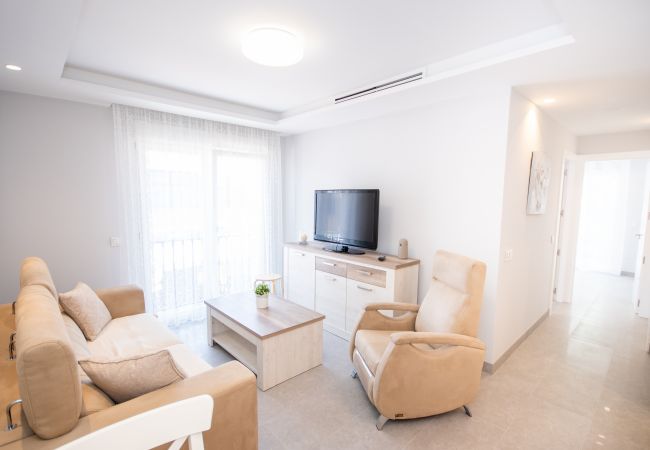 Salón comedor de este apartamento en Benalmádena (Arroyo de la miel)