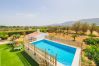 Vistas de la Piscina en esta Finca de Alhaurín el Grande