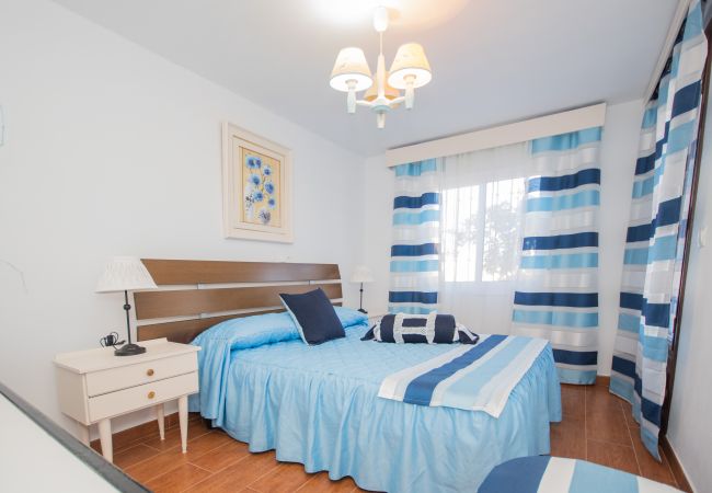 Dormitorio de este apartamento en Alhaurín de la Torre