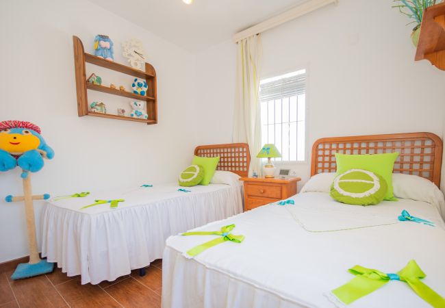 Dormitorio de este apartamento en Alhaurín de la Torre