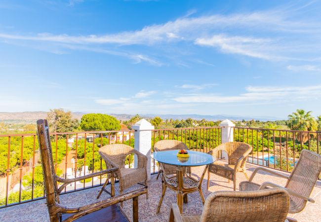 Vistas de esta casa en Alhaurín de la Torre