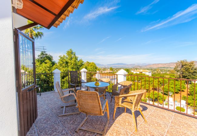 Terraza de este apartamento en Alhaurín de la Torre