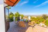 Terraza de este apartamento en Alhaurín de la Torre