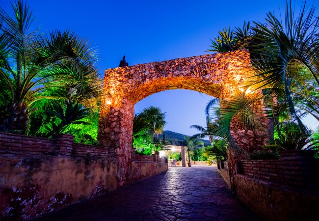 Jardín de esta Finca en Alhaurín el Grande