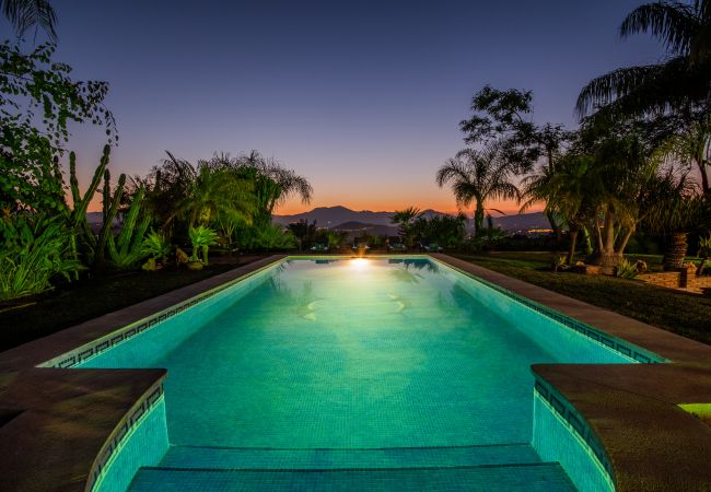 Piscina privada de esta Finca en Alhaurín el Grande