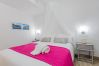 Dormitorio de esta casa rural en la Estación de Cártama