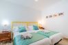 Dormitorio de esta casa rural en la Estación de Cártama
