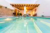 Piscina de esta casa rural en la Estación de Cártama