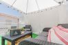 Terraza de este apartamento en el Rincón de la Victoria