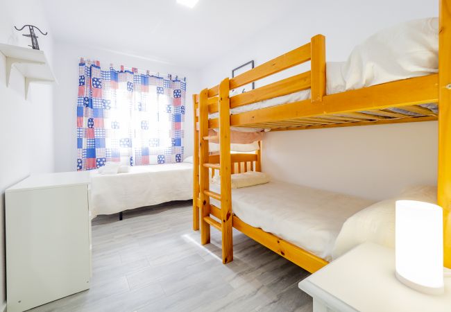 Dormitorio infantil de esta casa rural en Cártama