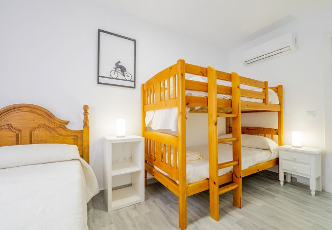 Dormitorio infantil de esta casa rural en Cártama