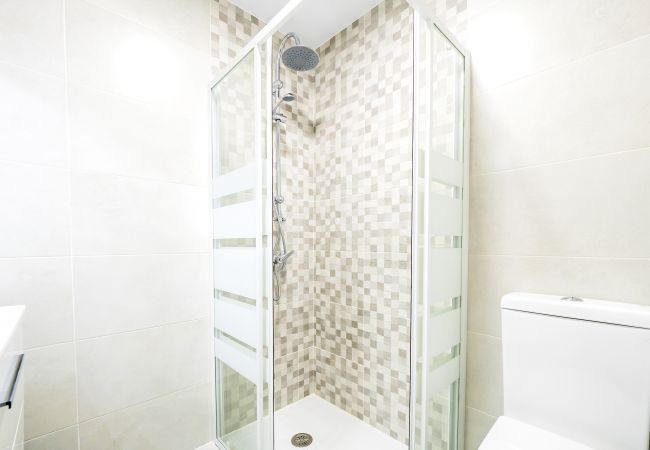Baño de esta casa rural en Cártama