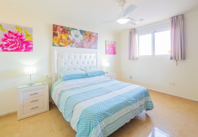 Dormitorio de esta casa en Sierra Gorda, Coín
