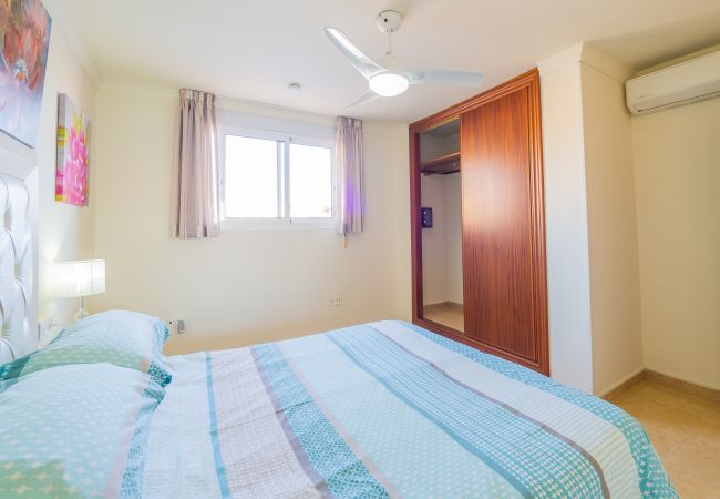 Dormitorio de esta casa en Sierra Gorda, Coín