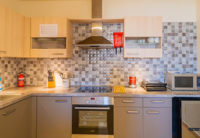 Cocina de esta casa en Sierra Gorda, Coín