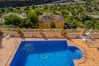 Piscina de esta casa en Sierra Gorda, Coín
