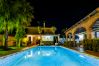 Piscina privada de esta casa rural en Alhaurín el grande