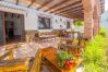 Terraza de esta casa rural en Alhaurín el Grande