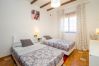 Dormitorio de esta casa rural en Alhaurín el Grande
