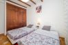 Dormitorio de esta casa rural en Alhaurín el Grande