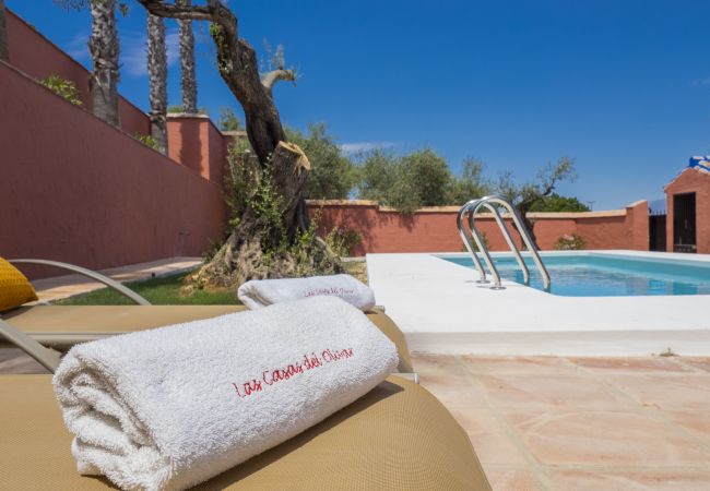 Piscina privada de esta finca en Alhaurín el Grande