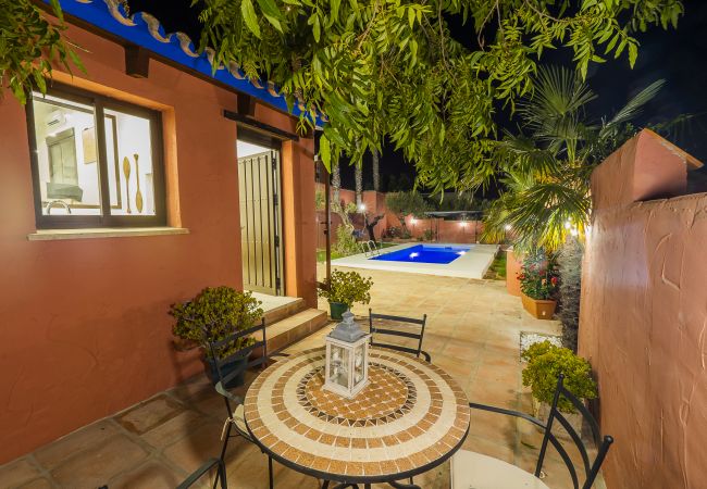Terraza de esta finca en Alhaurín el Grande